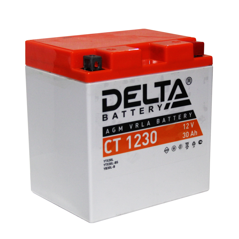 30 ампер часов. Аккумулятор Delta 12v 30ah. Аккумуляторная батарея Delta CT 1230. Delta CT 1230 12v 30ah. Аккумулятор Delta CT 1230 AGM (yix30l-BS).